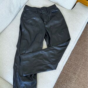 Madewell Leather Pants